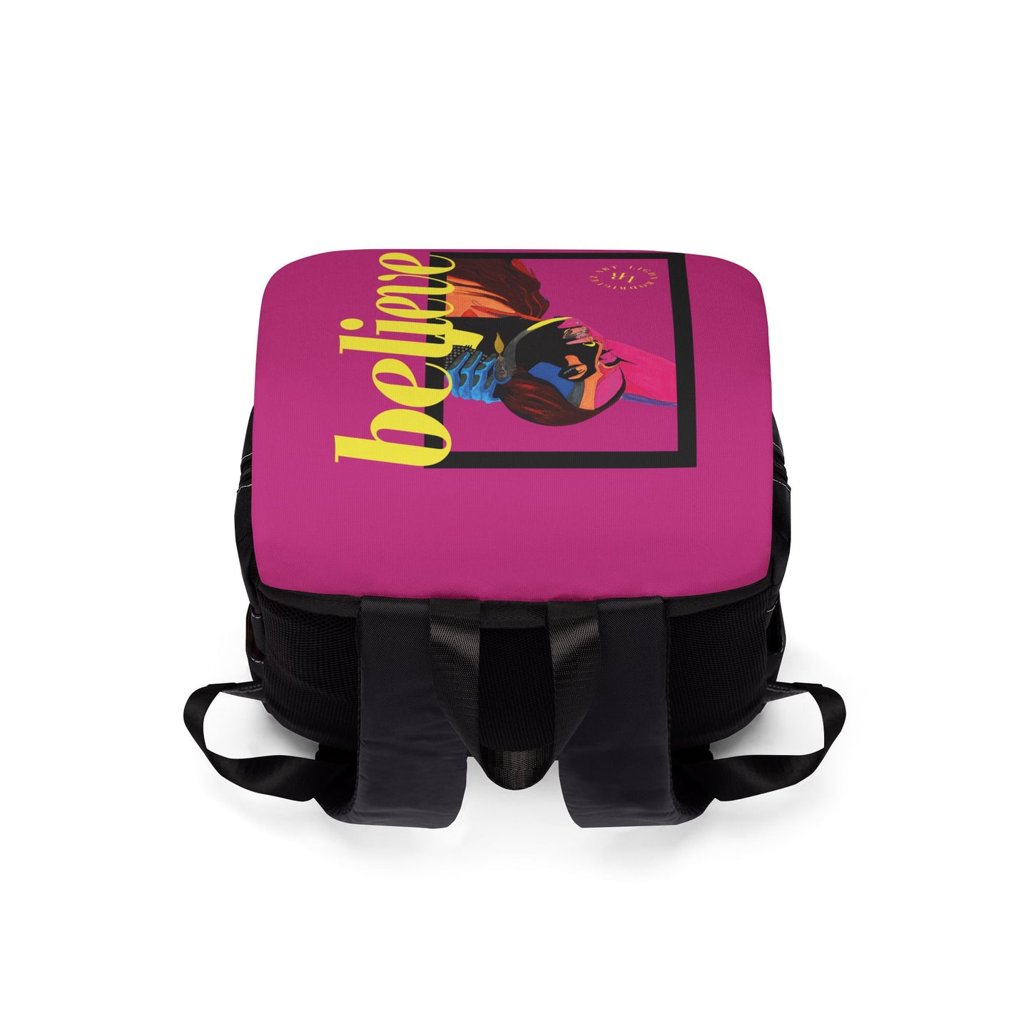 Vibrant Unisex Shoulder Backpack - Stylish Travel, Everyday Use, Gift for Students, Back to School, Weekend Adventures