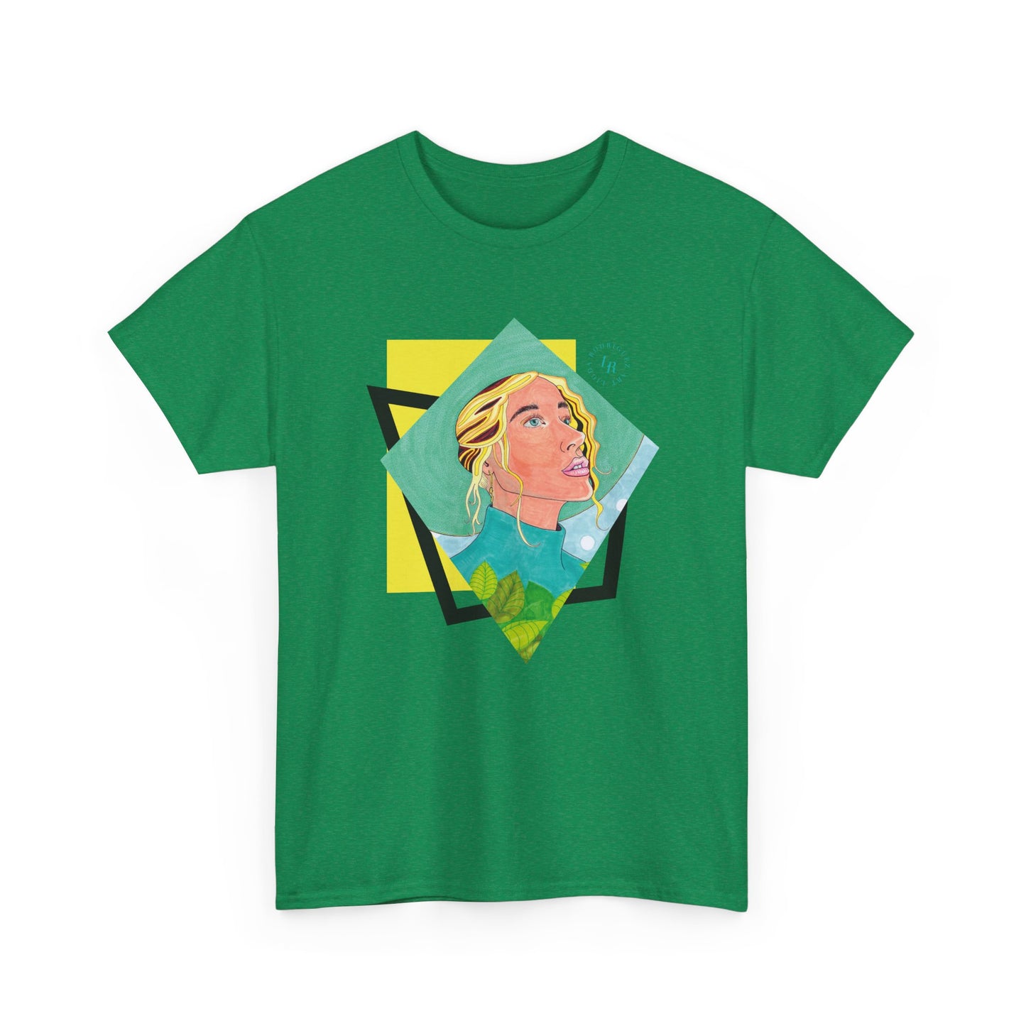 Colorful Artistic Unisex Cotton Tee, Casual Graphic Shirt for  Artists, Gift for Art Lovers, Stylish Everyday Wear, Unique Souvenir