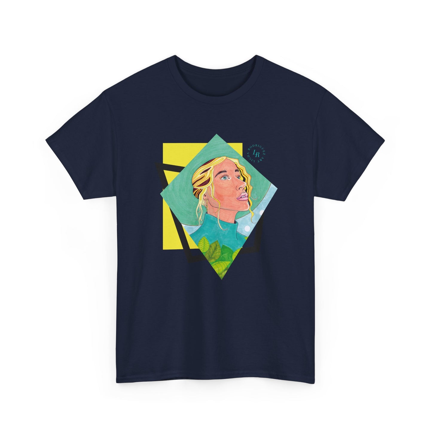 Colorful Artistic Unisex Cotton Tee, Casual Graphic Shirt for  Artists, Gift for Art Lovers, Stylish Everyday Wear, Unique Souvenir