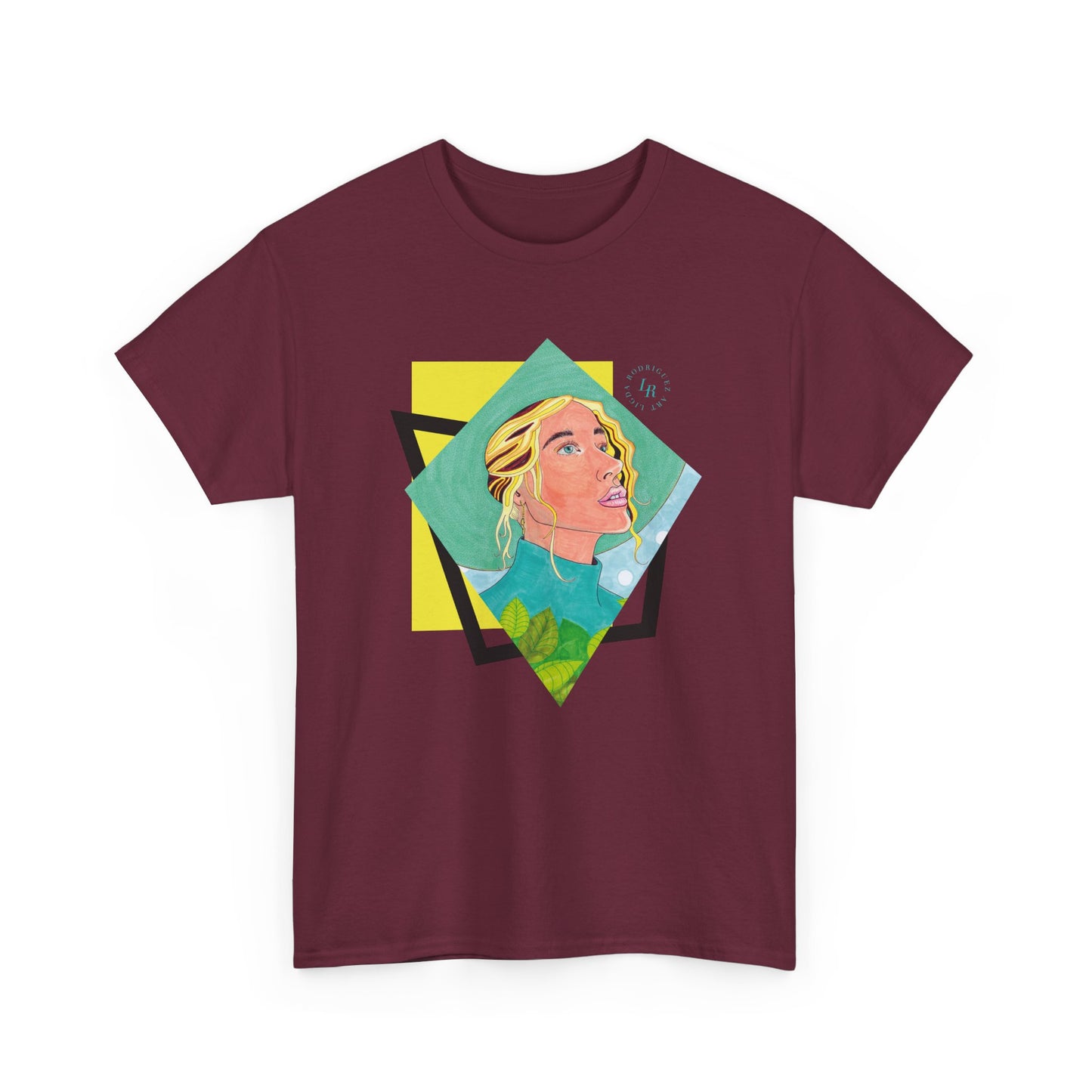 Colorful Artistic Unisex Cotton Tee, Casual Graphic Shirt for  Artists, Gift for Art Lovers, Stylish Everyday Wear, Unique Souvenir