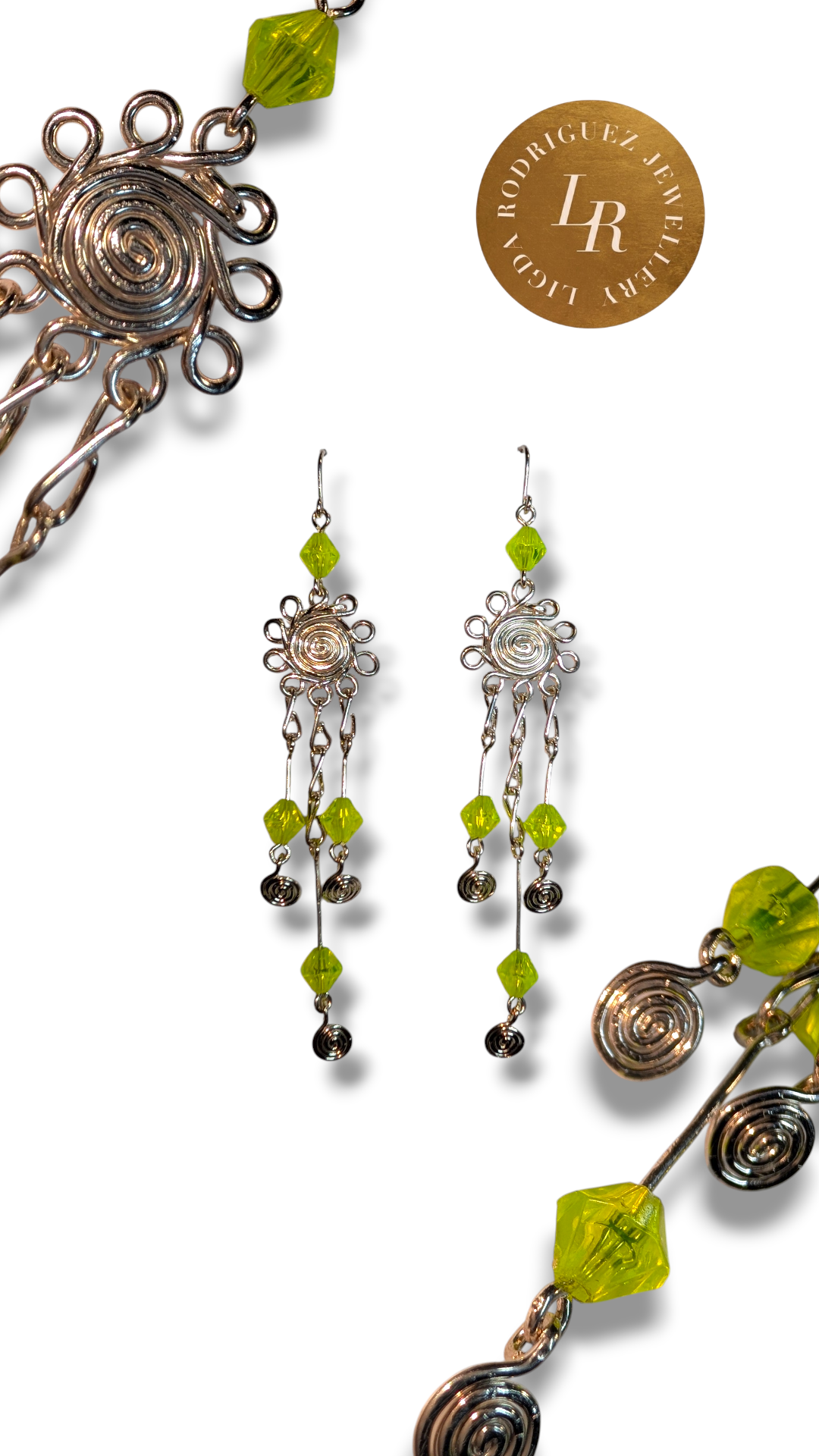 Earrings - Catch the Sun's Energy with These Vibrant Handmade Dangles. Statement earrings
