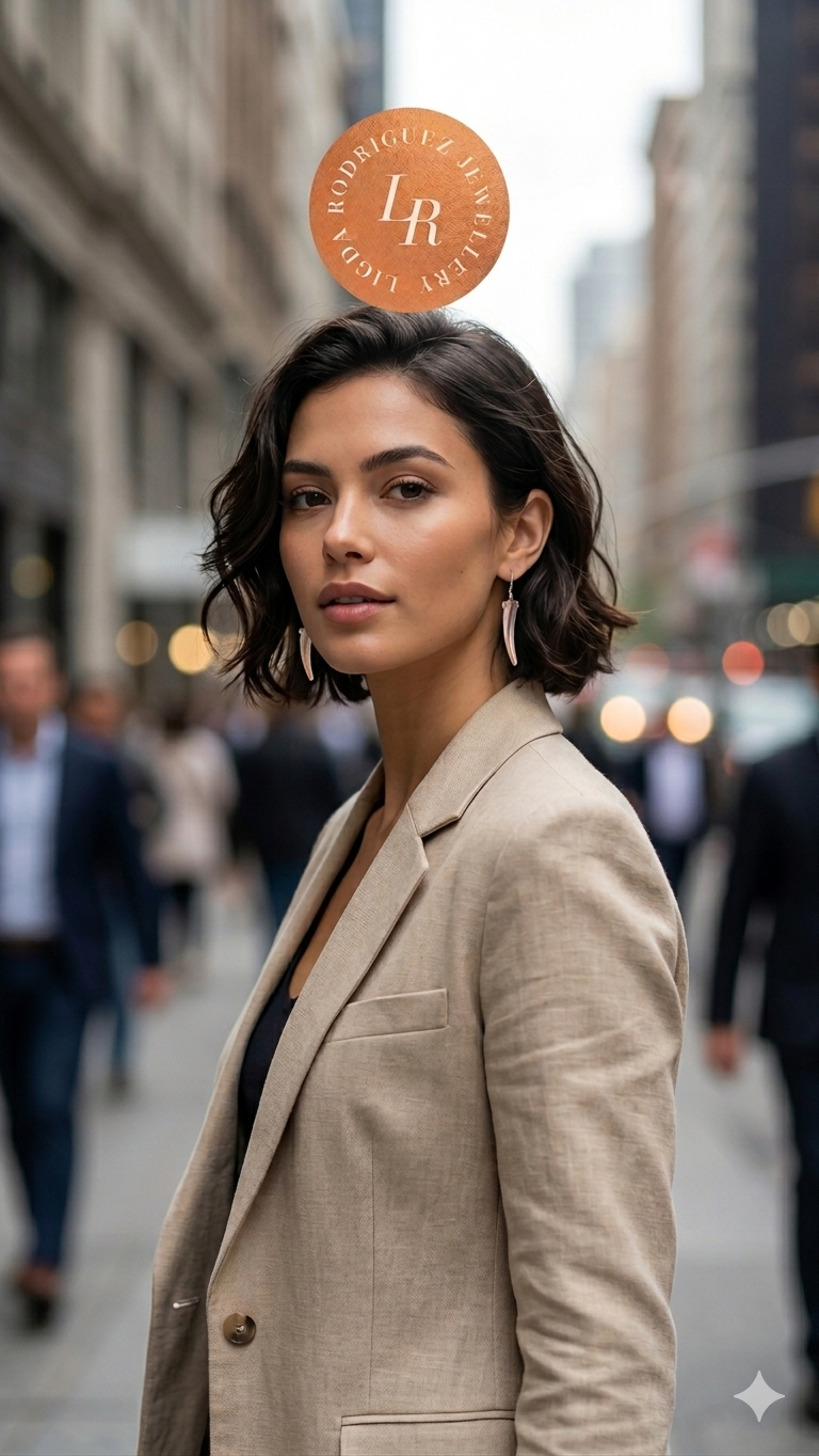 Elegant Hand-Woven Silver-Plated Drop Earrings