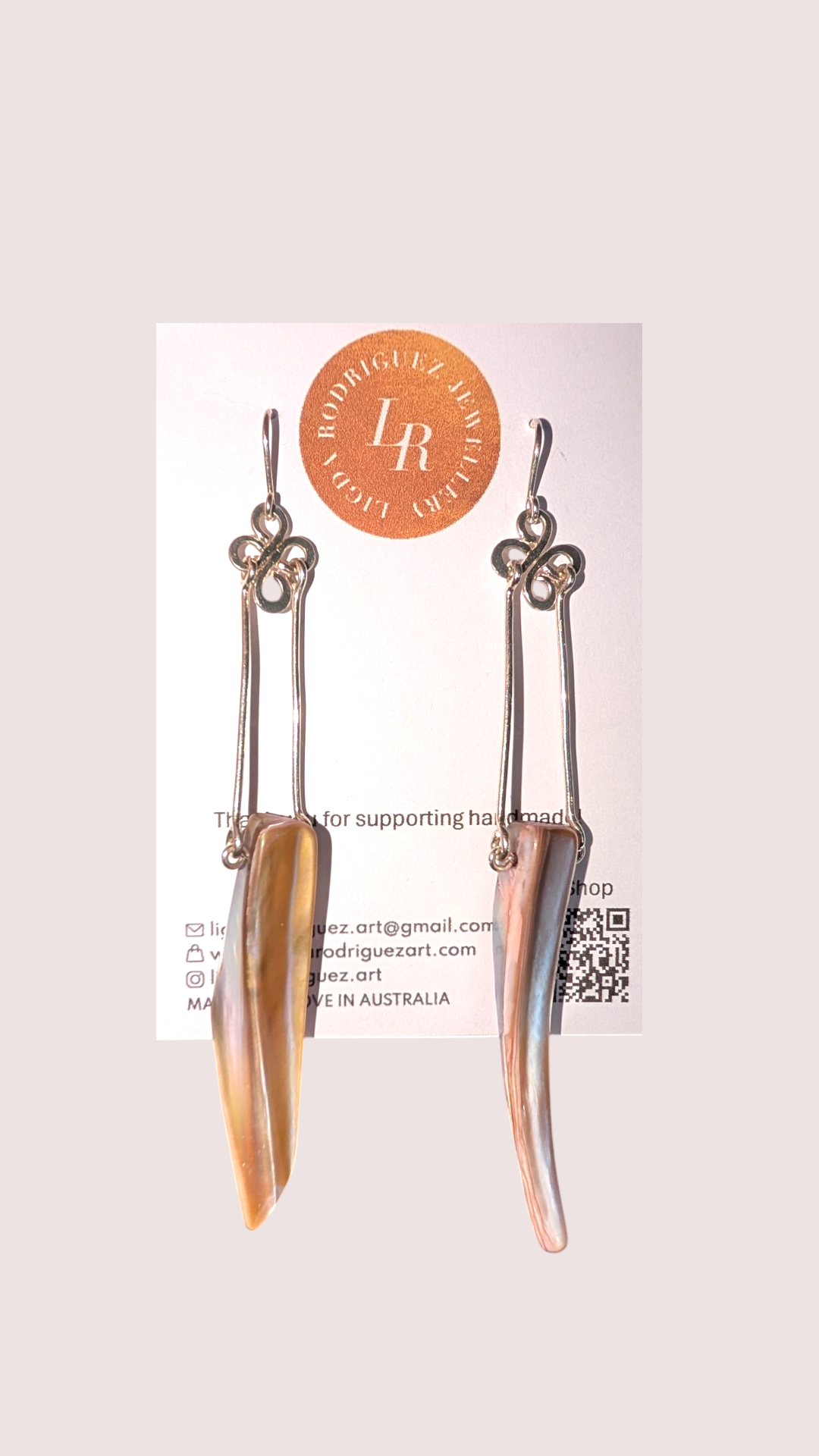 Elegant Hand-Woven Silver-Plated Drop Earrings